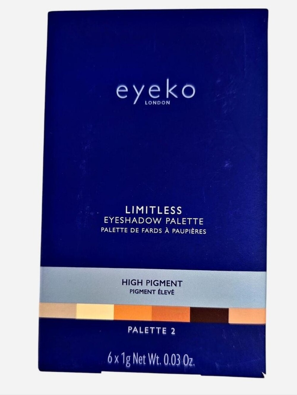 Eyeko Eyeshadow Palette 2 - Limitless Six-pan High Pigment Nude-Toned Colors